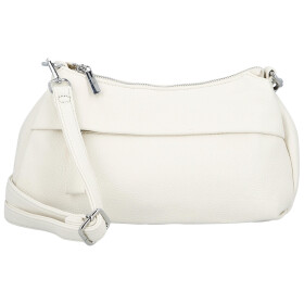 Stylová dámská koženková crossbody kabelka Foppa, béžová