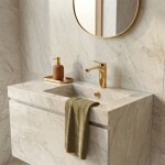 REA - Umyvadlová baterie PREMIUM Vision Gold Low REA-B6341