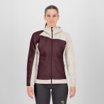 KARPOS Averau W Full-Zip Hoodie Fleece, Vineyard/Pristine velikost: L