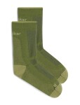 Dámské merino turistické ponožky ICEBREAKER Wmns Hike+ Ultralight Quarter, Sphagnum/Olive velikost: 35-37 (S)