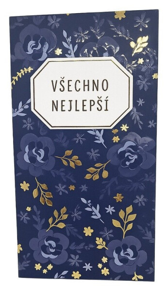 Mléčná čokoláda Všechno nejlepší