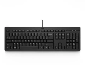 HP 125 černá / drátová klávesnice / membránová / USB / CZ Layout / 1.8m (AY2Y7AA#BCM)