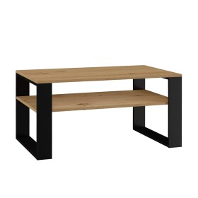 FRONTI Konferenční stolek MODERN 1P Dub artisan + černá