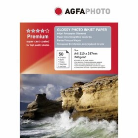 AgfaPhoto Premium Photo Glossy Paper 240g A4 50ks / Fotopapír / lesklý (AP24050A4N)