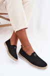 Dámské espadrilly 13659 černé - Vinceza 41