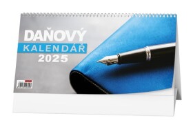 Daňový kalendář 2025 stolní kalendář