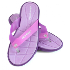 Dámské žabky Aqua-Speed Bali purple 09 479 36