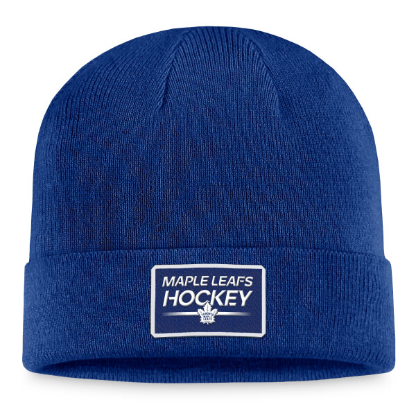 Fanatics Pánská zimní čepice Toronto Maple Leafs Authentic Pro Prime Cuffed Beanie