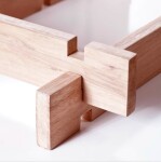 GuideCraft Dřevěný domeček - bloky (89 ks) (Notch Blocks Set)
