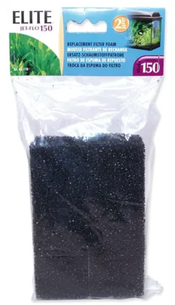 ELITE Náhradní molitan pro Jet Flo 150 / Filtrační vložka / Vnitřní akvarijní filtr (101-119)