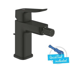 GROHE - Dice Bidetová baterie s výpustí, matná černá 1018772430