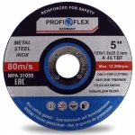 Silver Profi-Flex / Řezací kotouč na kov / Průměr 125 x 22,23 mm / Šířka řezu 1,2 mm (10186)