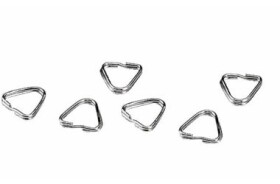 Hama 27902 Split Rings trojúhelník pro popruhy a poutka / 6ks (27902-H)