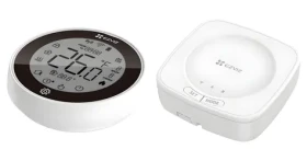 EZVIZ T56 bílá / Sada chytrého termostatu / Wi-Fi / OpenTherm / 5–35 °C (CS-T56-R100-W)