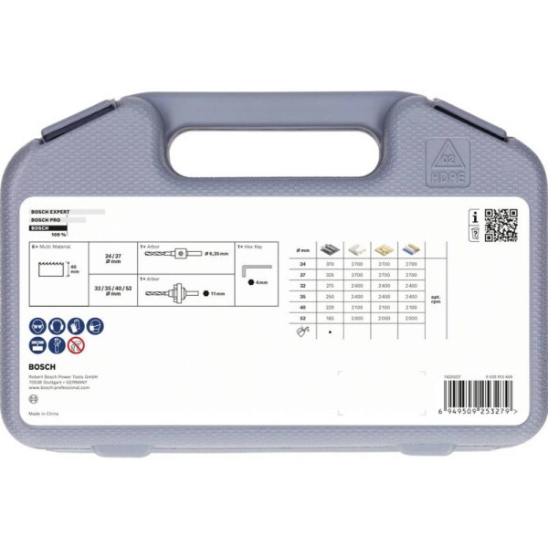 Bosch Accessories 2608594614 2608594614 sada děrovacích pil 1 ks
