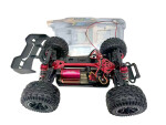 Mamido Auto na dálkové ovládání 60 km/h RC Monster Truck 1:16 4WD Brushless 2.4GHz oranžové