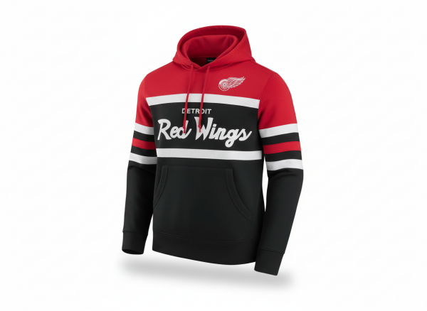 Mitchell & Ness Pánská mikina Detroit Red Wings NHL Head Coach Hoodie Velikost: S