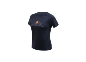 SENSOR MERINO BLEND MOON dámské triko kr.rukáv deep blue