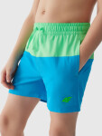 Chlapecké plážové šortky typu boardshorts 4F - modré Velikost: 158/164