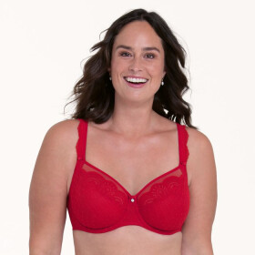 Selma podprsenka s kosticí Full Cup 5635 red - RosaFaia 265 red 70I