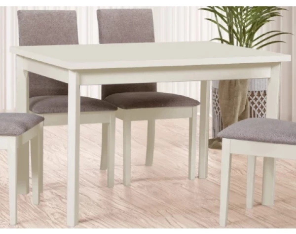 Obdélný jídelní stůl Maxim 120x80 cm, béžový kašmír