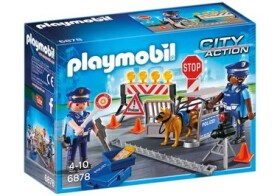Playmobil 6878 Policejní zátaras silniční kontrola / od 4 let (6878-PL)