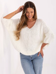 Jumper IT SW 7703.70 ecru jedna velikost