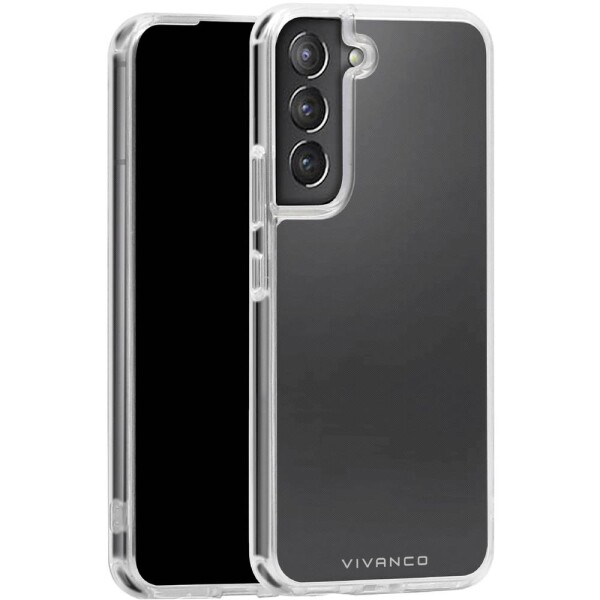 Vivanco Safe Steady zadní kryt na mobil Samsung Galaxy S22+ transparentní indukční nabíjení