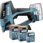 Einhell TE-CN 18 Li Power X-Change + 2,5 Ah-Kit 4257791 akumulátorová hřebíkovačka Délka svorek 10 - 22 mm akumulátor, v