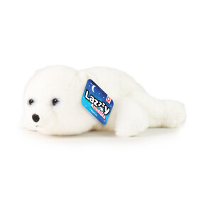 Plyšový medvěd LazyAnimals bílý 29 cm