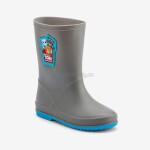 Dětské holinky Coqui 8505 Mid.grey/New Blue Velikost: