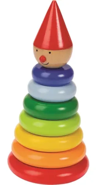 GOKI Dřevěná skládačka panáček Nimo
