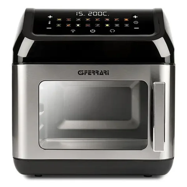 G3Ferrari G10187 černá / Mini horkovzdušná multifunkční trouba / 1700W / 13 L / 30-200°C / 16 programů (8055176402068)
