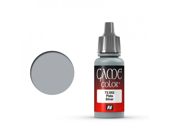 Vallejo Game Color 72052 Silver 18 ml