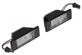LED osvětlení SPZ NISSAN Juke (F15), Pulsar (C13), Qashqai I–II (J10/J11)