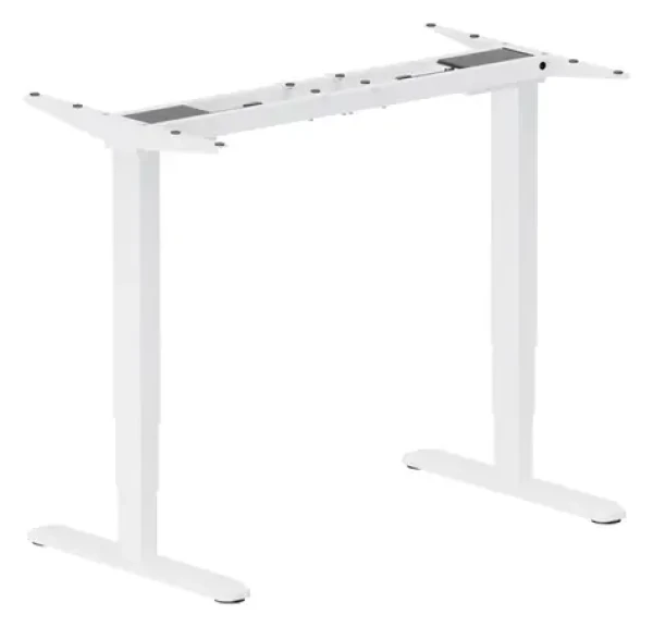 Equip Podnož stolu Dual Motor bílá / Stolní podnož / elektrická / 2 motory / nosnost 125 kg / výška 62-126 cm (650814)