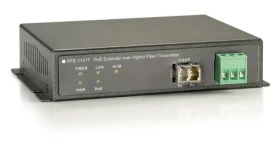 LevelOne PFE-1101T / PoE extender / RJ45 - MM LC / 2 km / 100 Mbit/s (PFE-1101T)