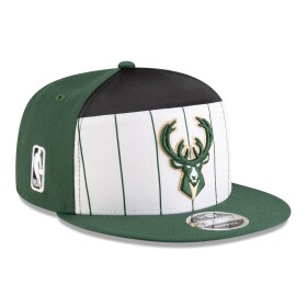 New Era Pánská kšiltovka Milwaukee Bucks NBA 2025-26 Tip-Off 9FIFTY Split Panel Snapback