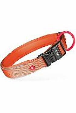 Obojek pes PREMIUM Nylon 20mm/35-40cm rezavá Zolux