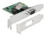DeLock PCIe x1 / Adaptér / 1x sériový port RS-232 / low profile / ASIX AX99100 (89948)