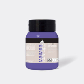 Akrylová barva Maimeri Acrilico 500 ml – Violet Ultramarine