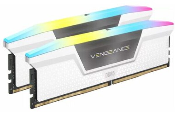 Corsair Vengeance RGB 32GB (2x 16GB) DDR5 5200MHz / CL40 / DIMM / XMP 3.0 (CMH32GX5M2B5200C40W)