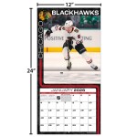 JF Turner Kalendář Chicago Blackhawks NHL Connor Bedard 2026 Wall Calendar