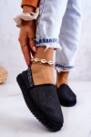 Dámské espadrilky Slip-on Big Star černé Velikost: