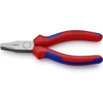 KNIPEX - kleště půlkulaté, zahnuté, s křížovým ozubením - 200mm, vysoká pevnost čelistí (3821200)