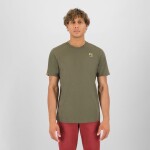 KARPOS Loma Cotton T-Shirt, Grape Leaf/ Logo Print velikost: L