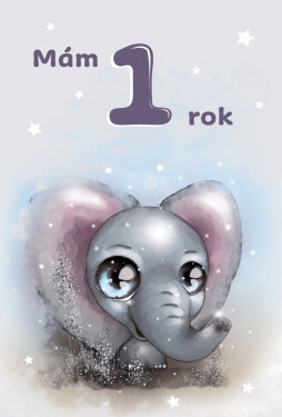 Přání K - Číslo dětské 1