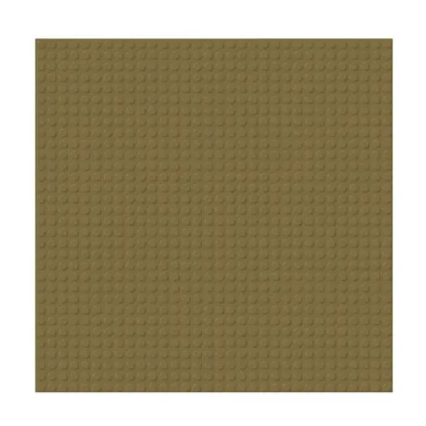 BRIXIES Plus 225.022 Základní podložka na stavění - tmavě hnědá 25,5 x 25,5 cm
