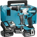 Makita DLX2339JX1 / Sada Aku nářadí Makita / 2x 18V | 5.0AH / Nabíječka / kufr (DLX2339JX1)