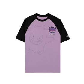 Fialové tričko Pokémon Gengar vel. S